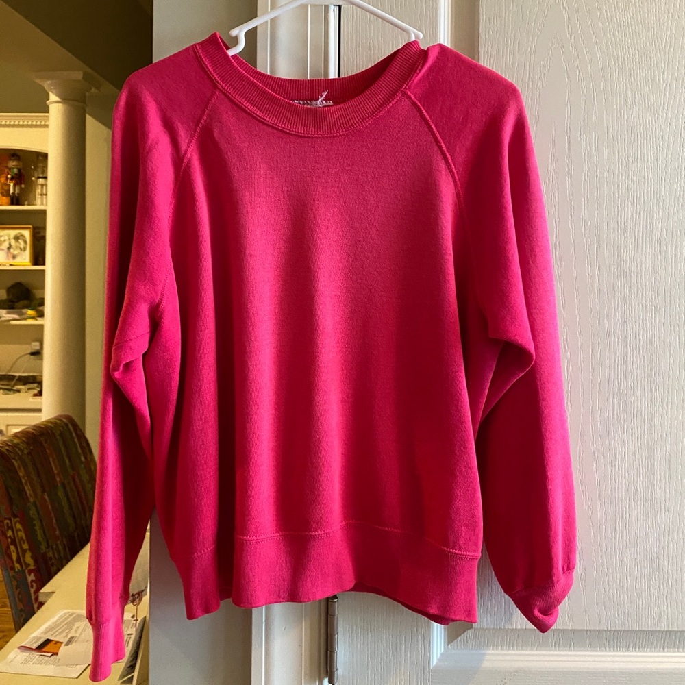 Thrifted pink sweatshirt